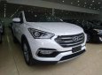 Hyundai Santa Fe 2.4L 2018 - Bán xe Hyundai Santa Fe 2.4L đời 2018, màu trắng