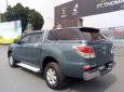 Mazda BT 50 2.2L 4x4 MT 2014 - Bán xe Mazda BT 50 4x4 sản xuất 2014, màu xanh, xe nhập