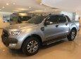 Ford Ranger Wildtrak 3.2L 4x4 AT 2016 - Bán Ford Ranger Wildtrak 3.2L 4x4 AT SX 2016, màu bạc, nhập khẩu