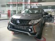 Mitsubishi Triton 2018 - Bán tải Mitsubishi Triton Athlete 2018 1 cầu tự động, xám, nhập khẩu, góp 80%xe, LH Lê Nguyệt: 0988.799.330