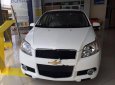 Chevrolet Aveo LT 1.4 MT 2018 - Bán Chevrolet Aveo LT 1.4 MT đời 2018, màu trắng