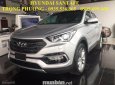 Hyundai Santa Fe 2018 - Bán xe Hyundai Santa Fe sản xuất 2018, màu bạc, nhập khẩu