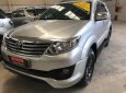 Toyota Fortuner V 4x2 2016 - Bán Toyota Fortuner V 4x2 năm 2016, màu bạc, chạy 23.000km