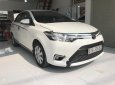 Toyota Vios 1.5E CVT 2016 - Bán Toyota Vios 1.5E CVT đời 2016, màu trắng  