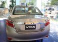 Toyota Vios 1.5E CVT 2017 - Bán xe Toyota Vios 1.5E CVT năm sản xuất 2017, màu bạc