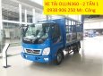 Thaco OLLIN 2017 - Bán xe tải Thaco Ollin360 mui bạt 2,15 tấn, thùng dài 4,25m mở 5 bửng tổng tải <5 tấn chạy được trong thành phố
