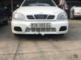 Daewoo Lanos SX 2001 - Bán Daewoo Lanos SX đời 2001, màu trắng, giá chỉ 128 triệu