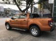 Ford Ranger Windtrak 2.2l  2015 - Bán Ford Ranger Windtrak 2.2l 2015, màu cam