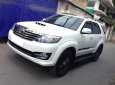 Toyota Fortuner 2.5G 2017 - Bán xe Toyota Fortuner 2017 màu trắng số sàn, mâm đen