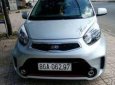 Kia Morning   2017 - Bán ô tô Kia Morning đời 2017, màu bạc xe gia đình  