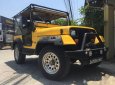 Jeep Wrangler MT 1989 - Bán Jeep Wrangler MT năm 1989, màu vàng