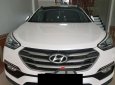 Hyundai Santa Fe 2017 - Cần bán xe Hyundai Santafe CRDi 2017 màu trắng máy dầu zin toàn bộ