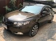 Kia Forte   2013 - Bán Kia Forte đời 2013, màu nâu