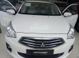 Mitsubishi Attrage 1.2CVT 2016 - Mitsubishi Attrage 1.2CVT đời 2016, màu trắng, xe nhập Thái Lan - mới đi 16899km, trong bảo hành.