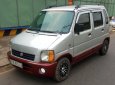 Suzuki Wagon R+ 1.0 MT 2003 - Cần bán gấp Suzuki Wagon R+ 1.0 MT 2003, màu bạc xe gia đình, 95tr