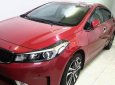 Kia Cerato   1.6 AT 2017 - Bán Kia Cerato 1.6 AT sản xuất năm 2017, màu đỏ, giá 625tr