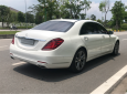 Mercedes-Benz S class S500 2014 - Bán Mercedes S500 sản xuất 2014, đkld 2015, màu trắng, nội thất nâu