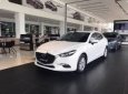 Mazda 3 AT 2018 - Bán xe Mazda 3 1.5L AT 2018 màu trắng mới 100% tại Showroom Mazda An Giang, phụ kiến hấp dẫn, hỗ trợ khách hàng tối đa