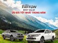 Mitsubishi Triton 2018 - Bán xe Triton 4.2 MT màu trắng nhập khẩu tại Quảng Bình, hỗ trợ tra góp, liên hệ ngay 0911821507
