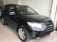 Hyundai Santa Fe 2.0MLX 2008 - Cần bán lại xe Hyundai Santa Fe 2.0MLX năm sản xuất 2008, màu đen, xe nhập