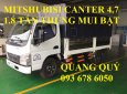 Mitsubishi Canter   4.7 2018 - Bán Mitsubishi Canter 4.7 đời 2018, màu trắng, nhập khẩu nguyên chiếc 