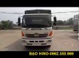 Xe tải Trên 10 tấn FC9JLTA 2017 - Bán xe Hino 10.4 tấn mui bạt 6.8m Euro4, KM 500L dầu + 18tr, phí trước bạ