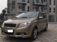 Chevrolet Aveo LT 1.5 MT 2014 - Cần bán gấp Chevrolet Aveo 1.5MT sản xuất 2014, màu vàng xe gia đình