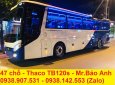Thaco TB120S 2018 - Bán Thaco TB120S 47 chỗ bản cao cấp full option máy Weichai W375 đời 2018