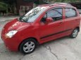 Chevrolet Spark     2009 - Cần bán xe Spark đời 2009 màu đỏ biển Hà Nội, đăng ký tư nhân chính chủ