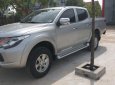 Mitsubishi Triton 4x2 MT 2018 - Bán ô tô Mitsubishi Triton 4x2 MT đời 2018, màu bạc, hỗ trợ trả góp 70% xe. Liên hệ 0911.821.514