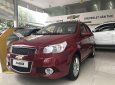 Chevrolet Aveo 2018 - Bán xe Chevrolet Aveo sản xuất 2018, màu đỏ, 495tr