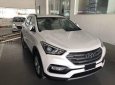 Hyundai Santa Fe   2018 - Bán xe Hyundai Santafe 2018 xăng, trắng + vàng
