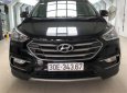 Hyundai Santa Fe   2.4 AT  2016 - Cần bán gấp Hyundai Santa Fe 2.4 AT sản xuất 2016, màu đen như mới