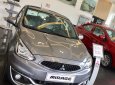 Mitsubishi Mirage CVT 2018 - Cần bán xe Mitsubishi Mirage CVT năm sản xuất 2018, màu xám ghi, giá tốt nhất, hỗ trợ cho vay 80% giá trị xe 