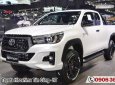 Toyota Hilux   2.4E AT 2018 - Bán xe Toyota Hilux sản xuất năm 2018, màu trắng, nhập khẩu   