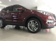 Hyundai Santa Fe 2018 - Bán Hyundai Santafe 2018 full xăng màu đỏ, xe có sẵn giao ngay, hỗ trợ mua trả góp lãi suất ưu đãi