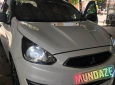 Mitsubishi Mirage CVT  2016 - Cần bán xe Mitsubishi Mirage năm 2016 màu trắng, giá 420 triệu