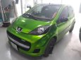 Peugeot 107   2010 - Bán ô tô Peugeot 107 năm 2010, màu xanh lục, xe nhập còn mới, 300tr