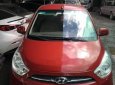 Hyundai i10    2012 - Bán Hyundai i10 sản xuất 2012, màu đỏ, xe gia đình sử dụng, ít đi còn mới