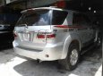 Toyota Fortuner   G  2009 - Cần bán gấp Toyota Fortuner G đời 2009, màu bạc, giá 595tr