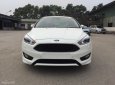 Ford Focus 1.5 ecoboost 2018 - Khuyến mại hơn 50 triệu tiền mặt, tặng gói phụ kiện và giao ngay Ford Focus 5D Sport màu trắng 2018, lh 0974286009