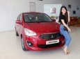 Mitsubishi Attrage   2018 - Bán Mitsubishi Attrage giá chỉ 395 triệu 2018, màu đỏ tại Nghệ An -Hà Tĩnh, hotline: 0963.773.462 liên hệ Trà