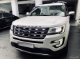 Ford Explorer Ecoboost limited 2016 - Cần bán gấp Ford Explorer sản xuất 2016 màu trắng, giá 2 tỷ 199 triệu, nhập khẩu