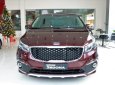 Kia Sedona DATH 2018 - Bán Kia Sedona Dath đời 2018, màu đỏ_Hỗ trợ 90%, giao xe ngay