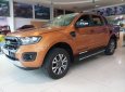 Ford Ranger WT 2.0 (hộp số 10 cấp) Bi-Turbo 4x4 2018 - Bán xe Ford Ranger 2.0 Bi-Turbo 4x4 2018, màu cam, xe nhập, giá chỉ 918 triệu