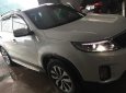 Kia Sorento DATH 2017 - Có nhu cầu đổi xe nên em bán xe Sorento màu trắng, số tự động, máy dầu