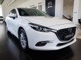 Mazda 3 3 1.5 GAT SD Fl 2018 - Bán Mazda 3, màu trắng giao xe luôn, ưu đãi lãi suất cô định 5 năm, trả góp lên 90%. Hotline: 0945 86 80 88