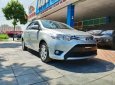 Toyota Vios 1.5E CVT 2017 - Bán Toyota Vios 1.5E CVT đời 2017, màu bạc