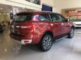 Ford Everest Titanium 2.0L 4x4 AT 2018 - Bán Ford Everest Titanium 2.0L 4x4 AT sản xuất 2018, màu đỏ, nhập khẩu 