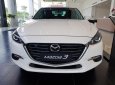 Mazda 3 3 1.5 GAT SD Fl 2018 - Bán Mazda 3, màu trắng giao xe luôn, ưu đãi lãi suất cô định 5 năm, trả góp lên 90%. Hotline: 0945 86 80 88